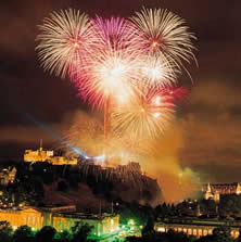 Hogmanay Fireworks