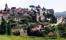 A Perigord hilltop village